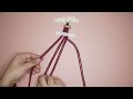 DIY: MACRAME WRISTLET KEYCHAIN TUTORIAL | INTERMEDIATE MACRAME | HOW TO MAKE MACRAME