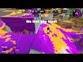 When the enemy goes AFK in the middle of a game (Splatoon 2)