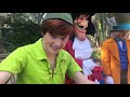 Peter Pan always TROLLING Gaston! // Disneyland