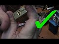 Video 38 - Newbie vs. Master Lock No. 575 using the Genesis lock pick kit. A very heavy lock indeed.