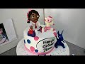 how to make Doc Mc Stuffins 3D Edible characters Birthday cake