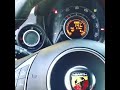 Fiat 500 Abarth Revs/Backfire