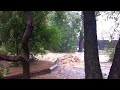 Boulder's 100-Year Flood & Weather Weirding: Raging Boulder Creek