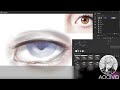 How to Draw Semi Realistic Asian Eyes | Step by Step
