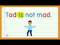 ‘ad’ Word Family Story: Rad and His Dad | Learn to Read Short ‘A’ CVC Words