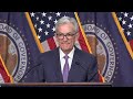 LIVE: Fed Chair Jerome Powell speaks after June interest rate decision