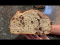 Cinnamon Raisin Sourdough Bread - Country Loaf - No Added Sugar