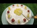 Pineapple cake | no oven pineapple cake recipe | all about meals