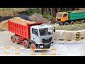 100% RC Amazing RC Truck and The Best Bridge Construction Full Worked