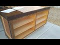 How to make an outdoor patio Island cabinet