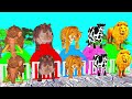 Paint & Animals Duck, Gorilla, Cow, Lion, Tiger, Elephant, Hippo, PacMan, Fountain Crossing Game 3D