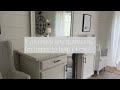 DIY KITCHEN MAKEOVER ON A BUDGET | BEFORE AND AFTER | PAINTED COUNTERTOPS - TUTORIAL AND UPDATE