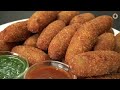 Bread Potato Rolls Without Stuffing - Bread Finger Rolls | Crunchy & Tasty Snack