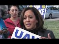 Trump knows ‘nothing about autoworkers,’ UAW president says as he endorses Harris