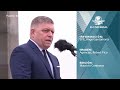 Primer ministro de Eslovaquia se encuentra consciente y puede comunicarse