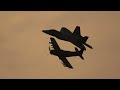 Insane F-22 Raptor Twilight Demo - Abbotsford Airshow 2024