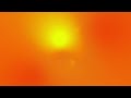 [2 Hour Loop] 4K Smooth Mood Lights in Sunset Orange Yellow | Screensaver Animation