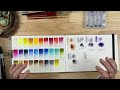 Qor Watercolors One Year Later: New Colors + Daniel Smith Watercolor Sticks Swatches!