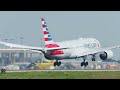 (4K) 27+ Minutes of Aircraft Takeoff and Landings | Dallas Fort Worth International Airport (DFW)