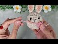 Crochet Car Hanger/Mirror Pendant 🐥 | Chick Bunny Totoro Swinging Car Accessories 🐥 Easy Tutorial