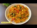 Indian style Masala Pasta | Spicy red sauce pasta | Pasta recipe | Flavours Of Food