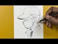 Easy to draw | How to draw a boy wearing a hat n face mask