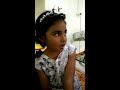 7-y-o Aradhana Ghodke (Marathi girl) sings Malayalam Christian Song Thulyam Cholaan