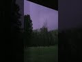 RELAXING/ASMR Thunderstorm with Lightning/Rain - Outside (5/7/24) (S.E. Ohio)