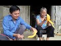 Catch stream snails to cook and harvest papaya. Robert | Green forest life