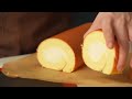 Japanese original Cake Roll┃super soft, no cracking, no peeling  Swiss roll
