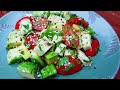 I ate this SALAD every day for dinner and lost 3 kg in 1 week!!!