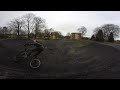 Trying out the new bmx