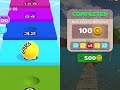 Ball Run 2048 vs Sky Rolling Balls 3D All Levels Gameplay Dual Games (iOS, Android)