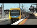 Trains at the new Croydon Station - Metro Trains Melbourne [4K]