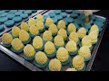 Selling 3,000 units per hour! Mass production process for various popular macarons