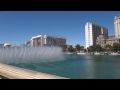 Bellagio fountains at Las Vegas