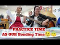 Practice Time is Our Bonding Time #viral #christiansongs #shortvideo