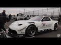 4 Rotor FD3S RAW Sounds - Y's Produce RX7 at TSUKUBA CIRCUIT - ATTACK 2024