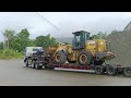 LOADING EXCAVATOR IN TRAILER TRUCK | TRAILER TRUCK SPOTTING PHILIPPINES @agtmjmaritestv9919