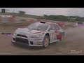 Mitsubishi Evo X Gr.B - GT7 - Fisherman's Ranch Rally