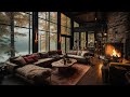 Sleeping Oasis: Summer rain and fireplace atmosphere for relaxation