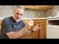 Painting a kitchen cabinet (which is on wheels, it replaced our dishwasher) - Ray Hayden, J.D.