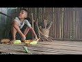 A poor boy finds an abandoned house and wonders if it's safe there.