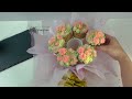 How to make a cupcake bouquet Complete Tutorial | Mother's day Cupcake Bouquet | Chique Cakes