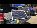 Harbor Freight 100W Solar Panel Thunderbolt, new in 2021