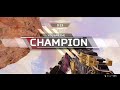 爪ダブレイス専のランクマッチ終盤1v3の緊張感溢れるシーンをお楽しみください【APEX】