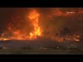 INSANE Fire Behavior, FIRENADO, Massive Flames At The Chaparral Fire | Murrieta