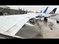 (4K) United 757-200 Landing In Newark-Liberty Int’l (EWR)