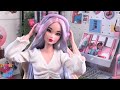 Let’s Make A Barbie Mermaid Made to Move & Look For Mini Brands Fashion Boots | DIY Pop Socket