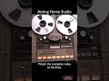 Analog Home Recording Studio Setup